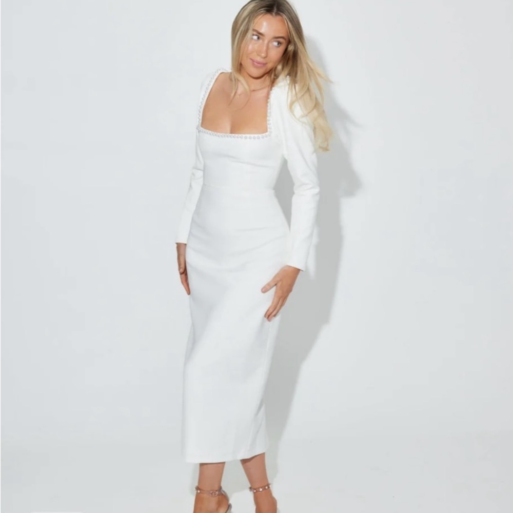 ODD MUSE Ultimate Muse Midi Pearl Dress